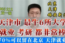 天津市最牛6所大学，北京 天津好就业，未来雄安新区也有机会！视频封面