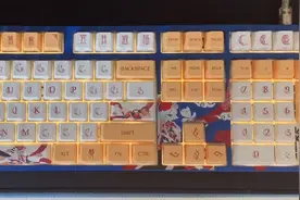 阿米洛鸳鸯主题机械键盘：开箱拆机，顺便加个灯～视频封面