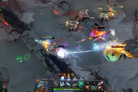 dota2：残血大圣顶着虚空混沌反杀2人，竟然还能逃脱视频封面