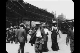 珍贵历史影像：1911年美国唐人街影像资料。视频封面