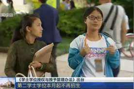 不招了!《学士学位授权与授予管理办法》出台:第二学士学位成历史视频封面