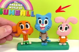 手办：用橡皮泥制作动画片里面的玩偶，这三小只你认识吗？