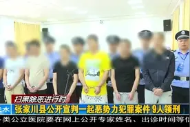 张家川县公开宣判一起恶势力犯罪案件 9人领刑视频封面