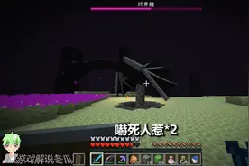 我的世界1.11.2版原味生存：击杀末影龙，你不知道的两个小技巧！视频封面