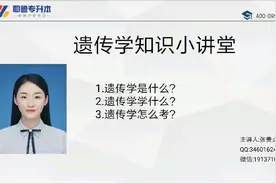 牧院张老师解读遗传学专升本视频封面