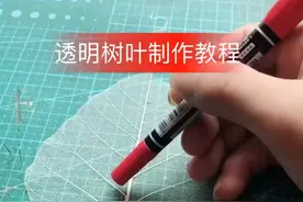 透明树叶的教程。视频封面