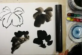 第六章葡萄和小蜂的画法：第三节葡萄叶的画法参考视频封面