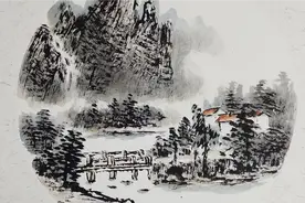 写意山水画小品示范之二视频封面