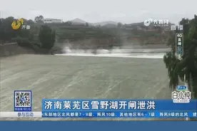 预警！暴雨突袭，雪野湖水库开闸泄洪，已泄水量相当于两个大明湖视频封面
