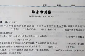 数学*四上*课时练*期末测试卷视频封面