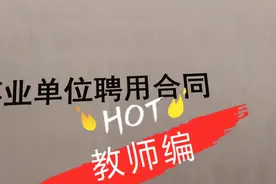 董老师细说教师编合同，合同聘用期限与合同解除办法，还有什么？视频封面