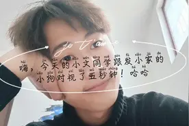 我竟然跟小狗对视了一会儿，难不成。。。。哈哈视频封面