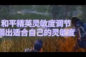 和平精英灵敏度教程视频封面