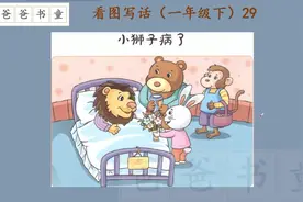 看图写话1年级（下）29讲小狮子病了视频封面