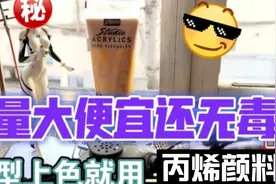 高达上色就用它！丙烯颜料喷涂实测视频封面