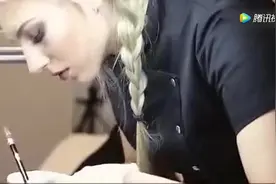 韩式半永久线条纹眉，纹出超级自然的美视频封面