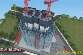 大连超高层项目施工全过程（三维动画演示）