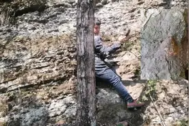 徒手攀登悬崖，神秘化石成堆，湘西矿石精美见证张家界地貌变迁视频封面