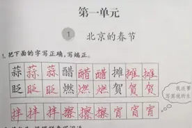 六下《北京的春节》课堂作业本内容讲解，每题都分析透彻，很实用视频封面