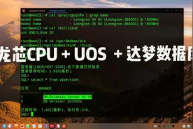 硬核：国产CPU和操作系统安装运行国产达梦数据库全过程视频封面
