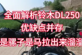 全面解析优缺点并存的摩旅神车铃木DL250，是骡子是马拉出来溜溜视频封面