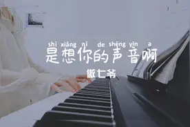 《是想你的声音啊》钢琴弹奏（你快听 滴答滴 滴答滴 滴答滴）视频封面