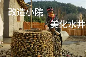 改造农村小院_美化水井，看我技术如何视频封面