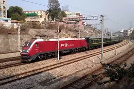 广铁广段HXD1D0419牵引K755次洛阳（兰考）到广州下行停靠韶关东