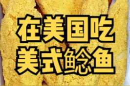 在美国吃一顿正宗的美式鲶鱼是种怎样的体验！#鲶少有为  #全网寻找国宝鲶鱼 #抖音美食创作人 视频封面
