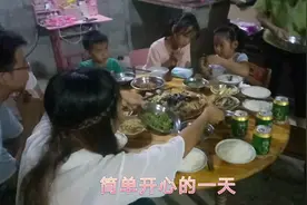 广东妹远嫁广西九年，小慧家人第一次来，看看做了什么招待
