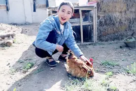 农村母女搭鸡舍，妈妈想把养了3年的老母鸡炖汤喝，蓉儿不乐意了视频封面