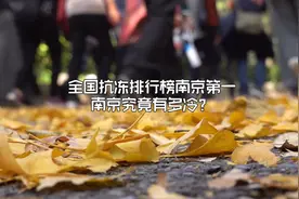 全国抗冻排行榜南京第一，南京究竟有多冷视频封面