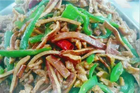 大厨教你这样做香干炒肉丝，做法简单还超级下饭，就是太费米饭了视频封面