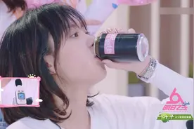 繆纪君挑战喝汽水，彭雅琦肚子开始作响，真是一位清奇女子！视频封面