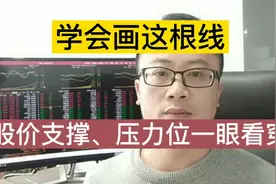 怎么判断股票支撑和压力位？先学会画这根线，翻倍行情顺手拈来！视频封面