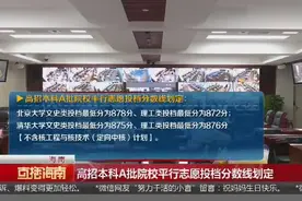 海南高招本科A批院校平行志愿投档分数线划定视频封面