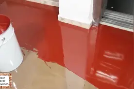 瓷砖地用旧了不想拆直接在上面做环氧自流平 这也是个不错的方法视频封面
