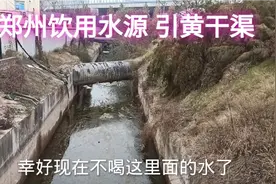 郑州曾经的饮用水源，引黄干渠，水从黄河来，如今杂草丛生
