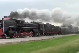 中国的前进蒸汽机车却在美国获得了新生，这才是它们该有的结局视频封面