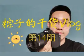 粽子的干货Vlog第14期
今天讲解一下索尼微单和单反相机视频封面
