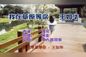 一曲情歌《我在草原等你》听的心酸泪流，迷倒万千痴情郎！视频封面