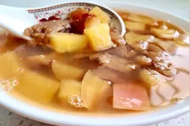 内蒙媳妇给娃娃做这消食汤，做法简单下火又消食，孩子喝完还想喝视频封面