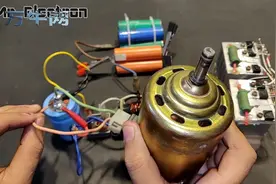 12V 150瓦直流电机在3.7伏蓄电池单元上运行直流升压转换器电路