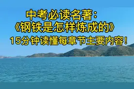 中考必读名著《钢铁是怎样炼成的》，15分钟读懂每章节主要内容视频封面