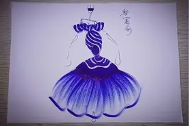 画一个穿着鱼尾裙的小姐姐，非常简单，适合初学者！视频封面
