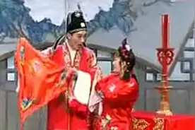 庐剧《桃花女》26：新郎掀掉新娘盖头大吃一惊，竟不是心爱之人视频封面