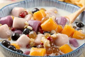 夏天彩色芋圆不用买了，教你在家做，简单无添加，软糯Q弹不开裂