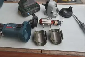 拆解1台博士品牌角磨机，装修师傅喜欢的工具，内部结构你了解吗