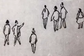 国画山水入门必修课，现代点景人物画法视频封面
