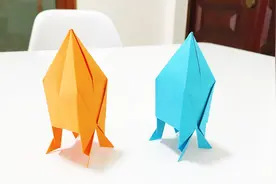 一根吸管加一张纸，教你做可以飞上天的小火箭，超级简单视频封面
